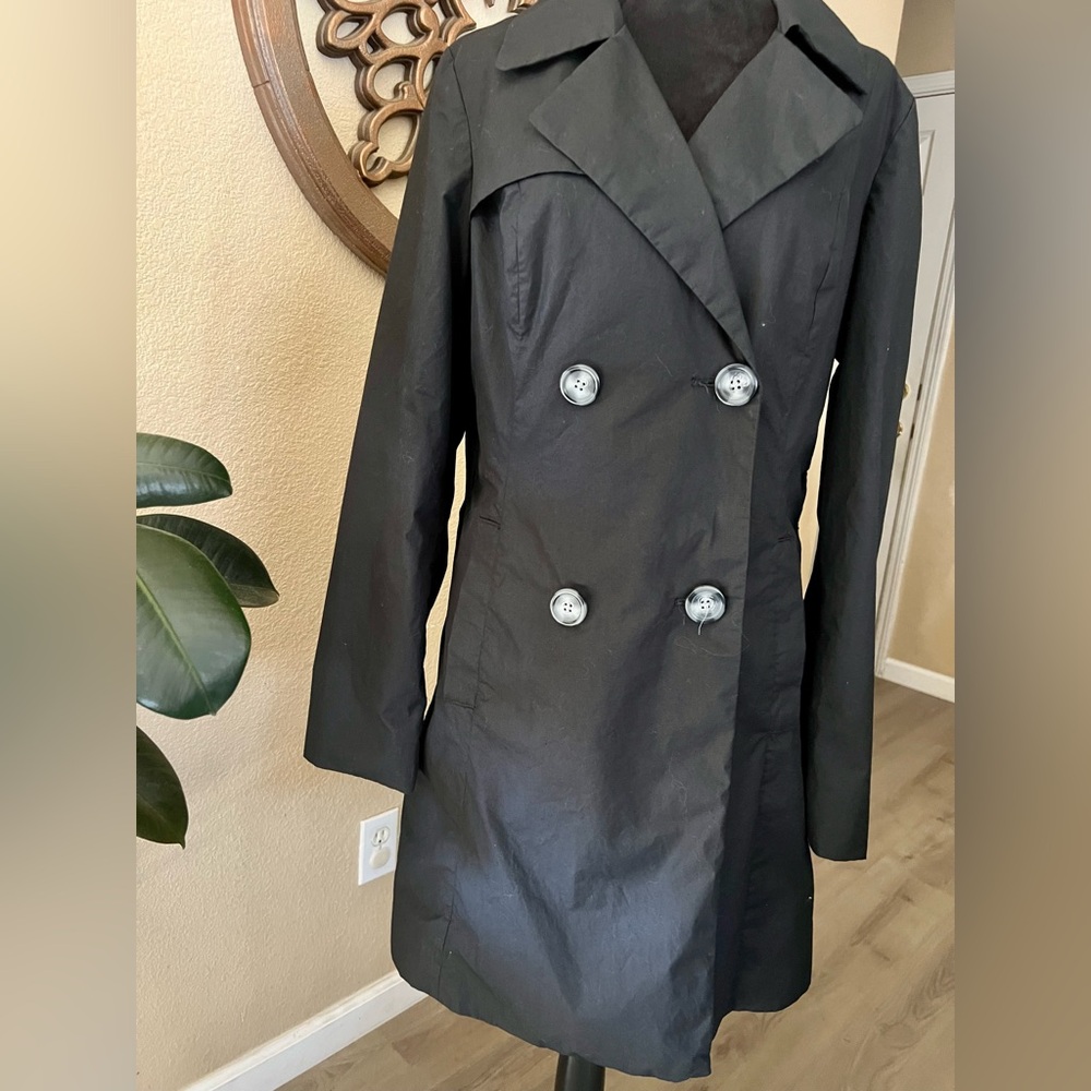 Mossimo Supply Co. Black Trench Coat